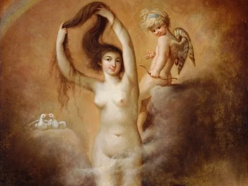1738-Andreas Herrlein - La nascita di Venere